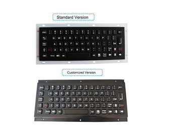 Soporte a prueba de vandalismo del panel del teclado industrial del metal del negro IP67