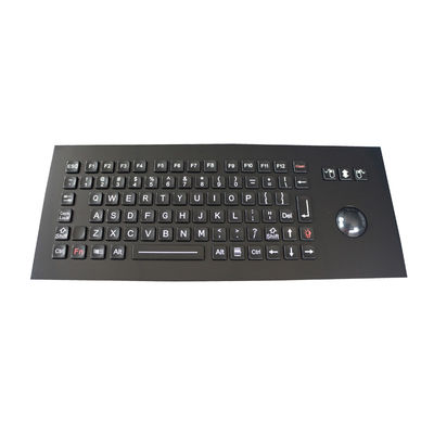 Trackball de SUS304 PS2 USB Marine Metal Keyboard With Backlit
