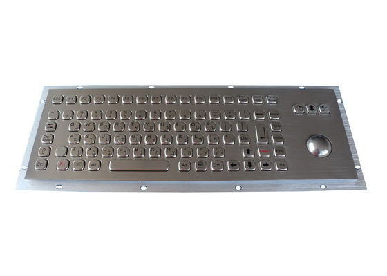 Trackball mecánico construido sólidamente industrial del teclado IP65 de 400DPI USB