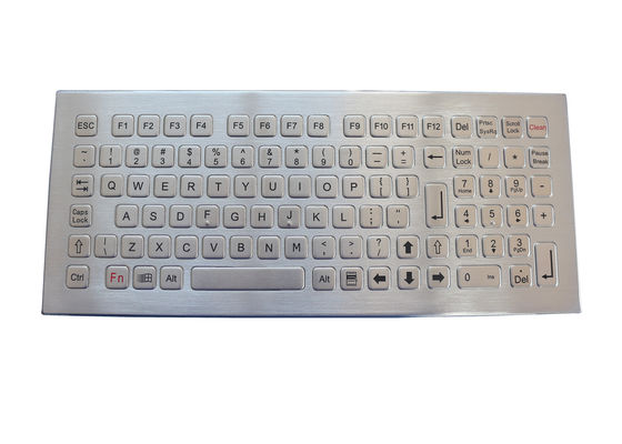 El teclado numérico industrial FN del acero inoxidable del teclado del metal de 99 llaves cierra IP68