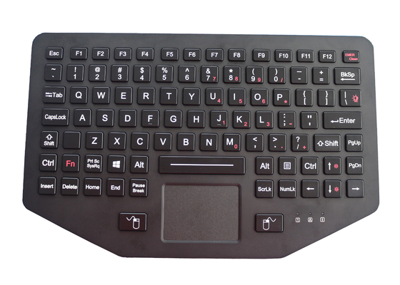 Llaves militares rugosas del teclado 90 del ESD EMC USB con el movimiento 1.0m m