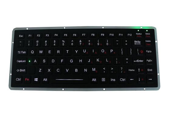 86 prenda impermeable dinámica de la aleación de aluminio del teclado del EMC de las llaves IP67