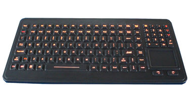 el caucho iluminado 120 llaves construyó sólidamente el teclado con la almohadilla táctil sellada