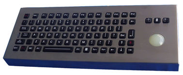 La mesa árabe construyó sólidamente el teclado con el Trackball transparente, teclado de ordenador industrial