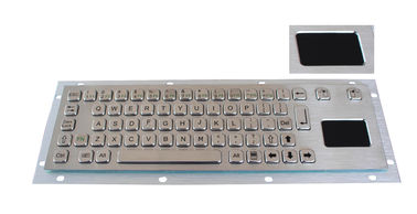 Teclado industrial del soporte a prueba de vandalismo del panel del acero inoxidable mini/teclado metálico