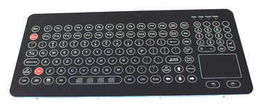 teclado de membrana de 120 llaves con el panel táctil y funciones y llaves del FN
