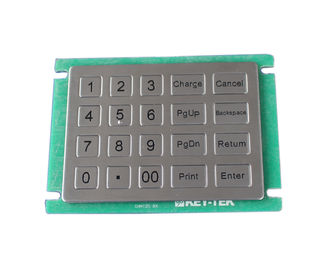 Telclado numérico industrial de la interfaz USB del panel trasero del metal listo para el uso del soporte para los cajeros automáticos
