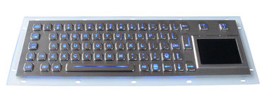 Metal el teclado retroiluminado del USB/hizo excursionismo el teclado mecánico con el panel táctil construido sólidamente