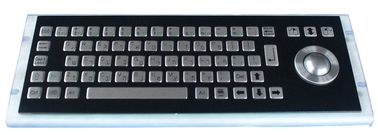teclado mecánico del MINI del quiosco de 68 llaves del negro del metal metal del teclado