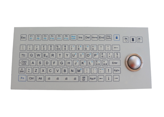 Llaves industriales del teclado 84 de la membrana médica con el Trackball óptico de 38m m
