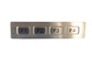 Acero inoxidable del telclado numérico industrial del metal de las llaves IP65 4 sin el regulador electrónico