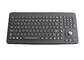 El soporte negro del panel de 120 llaves construyó sólidamente el teclado con el Trackball óptico de 25m m