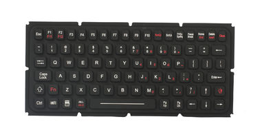 Teclado industrial del silicón de IP65 EMC usado para el ordenador construido sólidamente