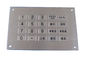 solución del montaje del panel superior del teclado numérico del metal de la prenda impermeable de 20 llaves USB