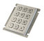 Mini teclado numérico de acero mouting industrial del metal del panel trasero con el interfaz USB o RS232