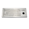 Teclado resistente atado con alambre de escritorio rugoso de agua del teclado con el indicador de Hula