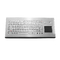 Ip68 selló completamente el teclado industrial rugoso del metal con el panel táctil resistente