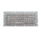La prenda impermeable del teclado del soporte del panel IP67 cepilló el teclado industrial de acero inoxidable