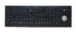 El color negro iluminó el teclado retroiluminado del USB con el CE mecánico del Trackball, FCC, ROHS