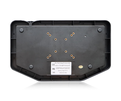 Panel táctil industrial del teclado del silicón de goma con el lector de huella dactilar