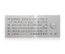 90 teclas teclado industrial de acero inoxidable con puntero de hula SS sellado / robusto