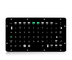 Teclado de goma de silicona militar robusto incrustado 69 teclas teclado USB retroiluminado