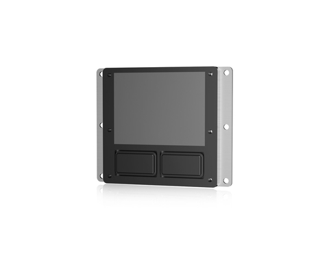 Dispositivo de control táctil de panel táctil industrial negro para aplicaciones industriales