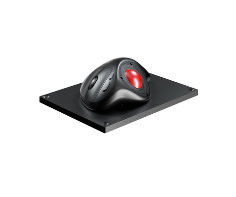Ratón ergonómico del Trackball del grado militar IPX6 con 3 el módulo óptico del Trackball de los botones 34m m