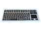 116 teclado industrial del acero inoxidable de Vandproof del negro de las llaves IP67 con el panel táctil