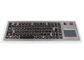 IP68 impermeabilizan el teclado compacto militar construido sólidamente con las llaves 5V DC del panel táctil 89