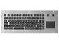 Metal industrial del teclado rugoso marino con el quiosco IP67 del panel táctil