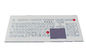 teclado industrial dominante de la prenda impermeable de la membrana del montaje del panel superior 108 IP65 con el panel táctil