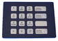 16 llaves resisten al telclado numérico numérico del metal retroiluminado negro industrial USB de la prueba con la matriz de punto