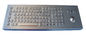 100 llaves rasguñan el teclado del acero inoxidable de la prueba con el Trackball y el teclado numérico ópticos
