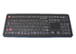versión de escritorio industrial IP68 del teclado de membrana de 108 llaves lavable