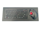 Prenda impermeable del teclado del silicón USB de 87 llaves con el ratón óptico del Trackball de 34m m