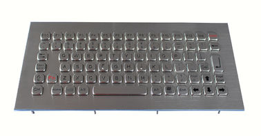 Teclado de ordenador industrial de las llaves de la prueba 81 del polvo con tiempo largo de la vida del uso