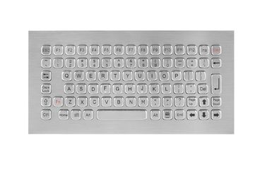 Teclado rugoso a prueba de vandalismo del soporte del panel, teclado del acero inoxidable para el quiosco del servicio del uno mismo